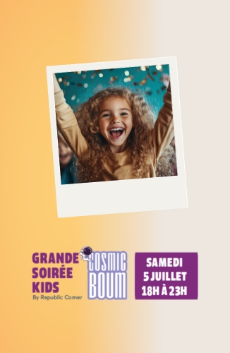 Vignette Cosmic Boom soirée by Republic Corner