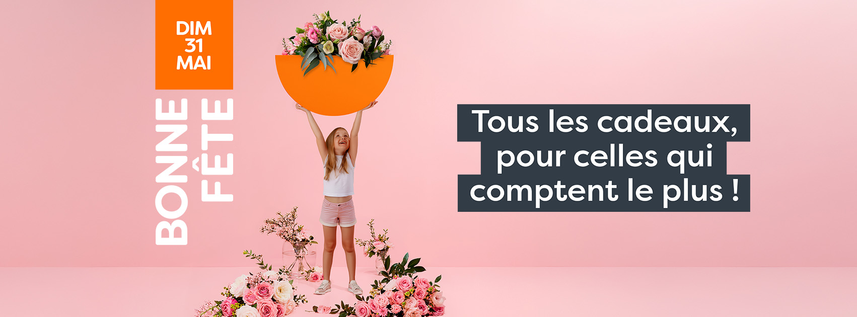 Bannière landing page fête des mères