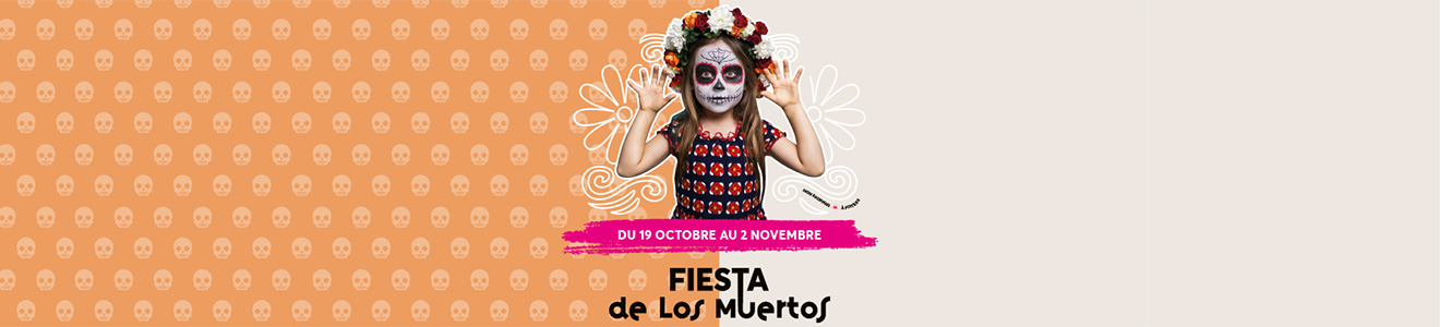Fiesta de los muertosdans votre centre commercial de Poitiers