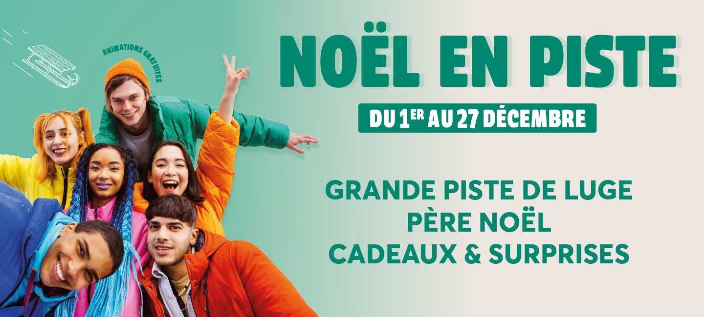 Bannière animations de noel