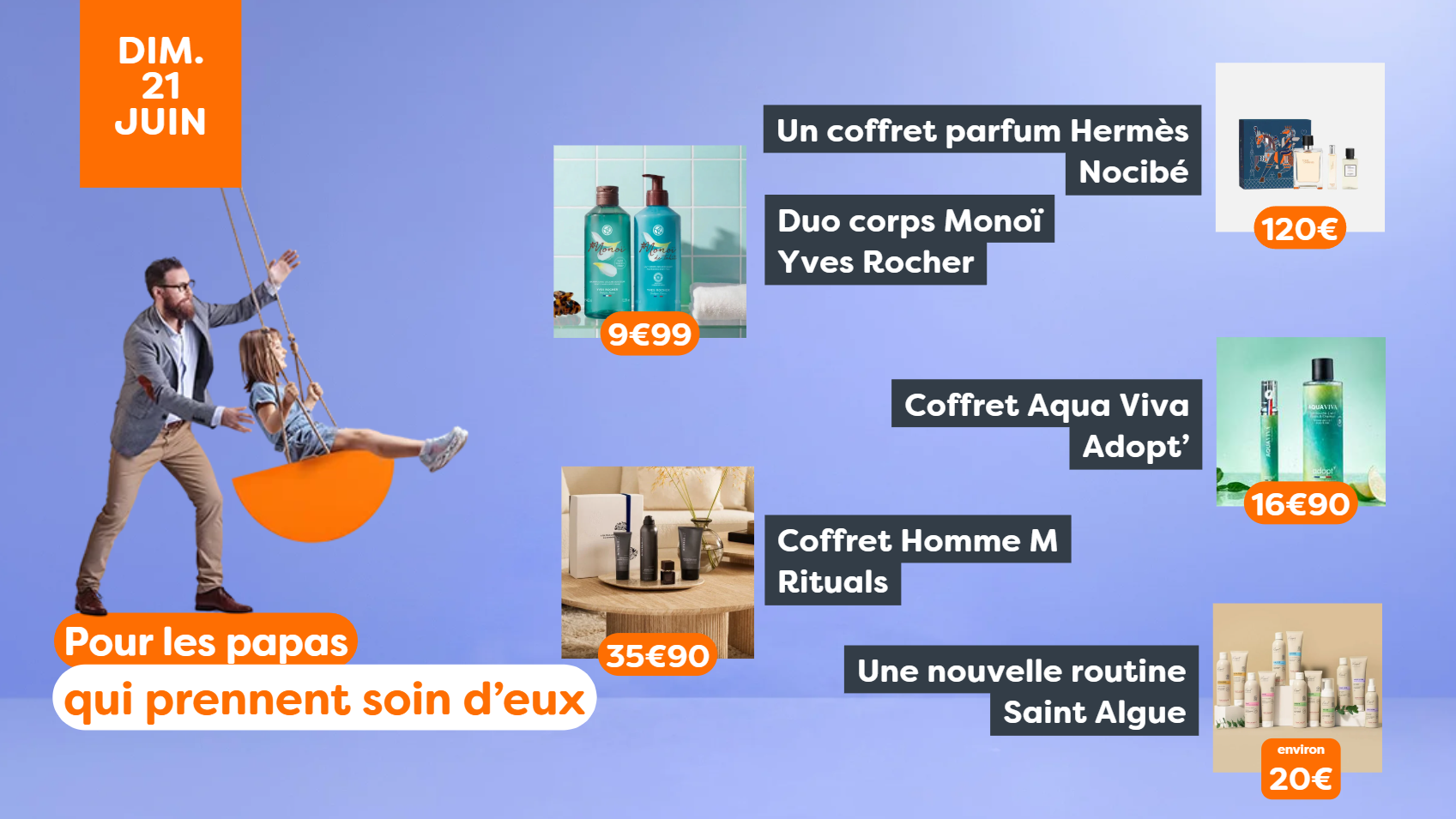 pour les papas qui prennent soin d'eux