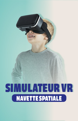 Profitez d'une navette spatiale grâce à un simulateur de réalité virtuelle dans votre centre commercial Aushopping Poitiers sud du 22 février au 1er mars