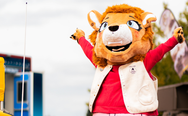 Mascotte Petite Lionne