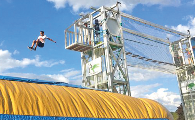 Image Airbag Géant & escalade