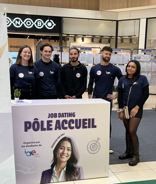 équipe IAE pour le Job Dating