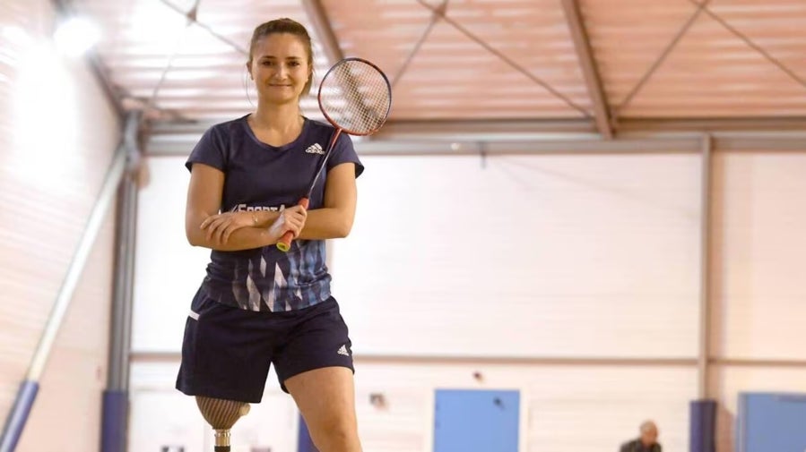 Mécénat sportif centre commercial aushopping poitiers sud badminton coraline bergeron