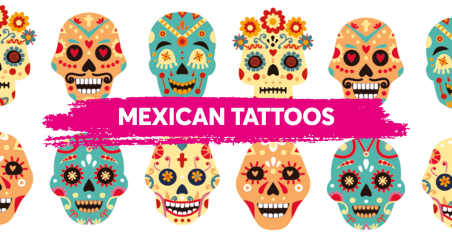 mexican tattos halloween AuShopping Poitiers