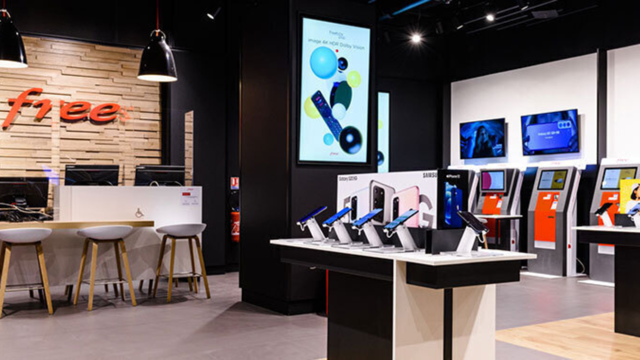 Nouvelle boutique Free