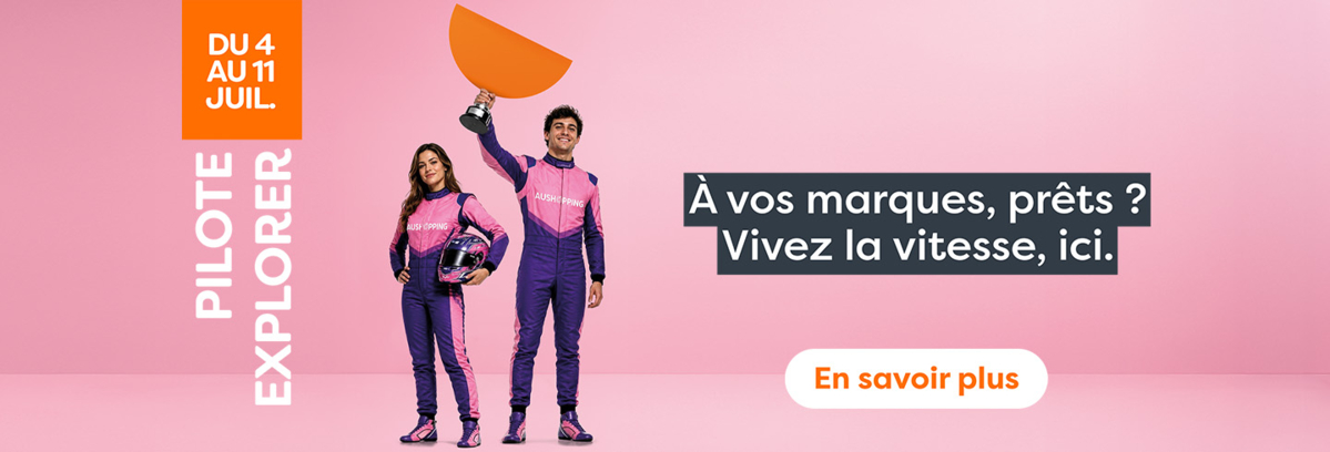 Bannière page d'accueil animation Pilote Explorer