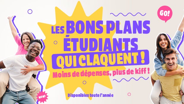 Actualité Bons plans étudiants