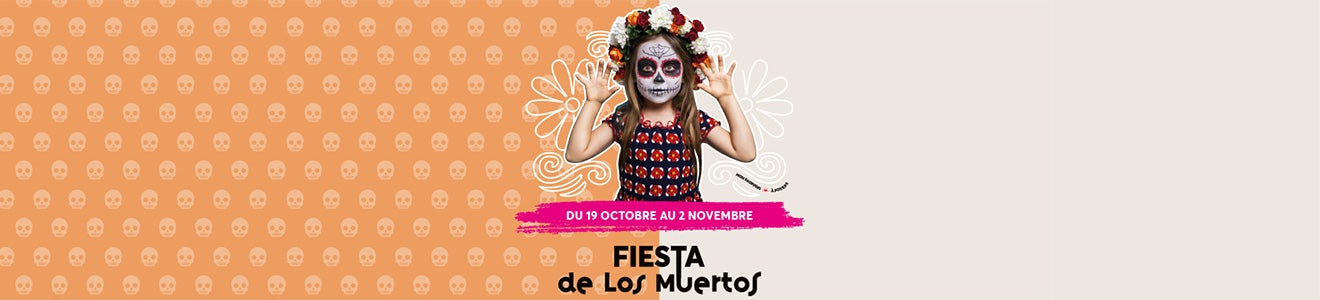 Fiesta de los muertosdans votre centre commercial de Poitiers