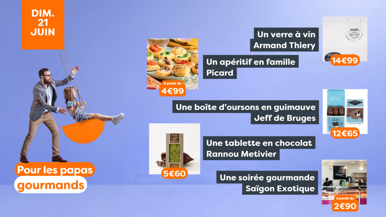 Pour les papas gourmands
