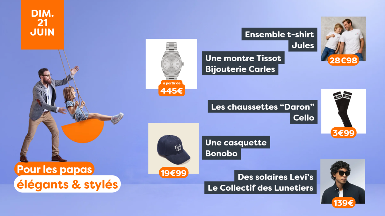 Pour les papas elegants et styles