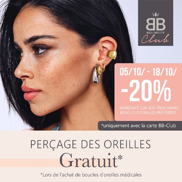 Perçage des oreilles gratuit
