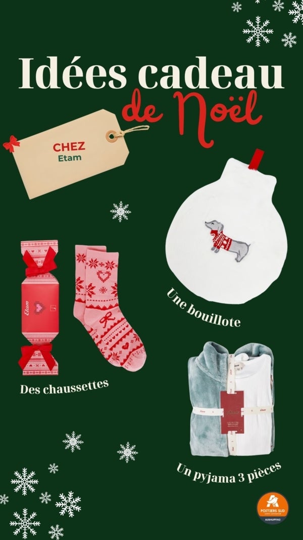 idées cadeaux Etam