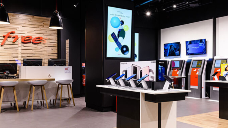 Nouvelle boutique Free