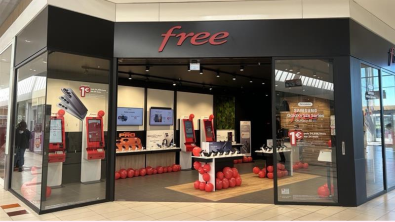 Nouvelle boutique Free