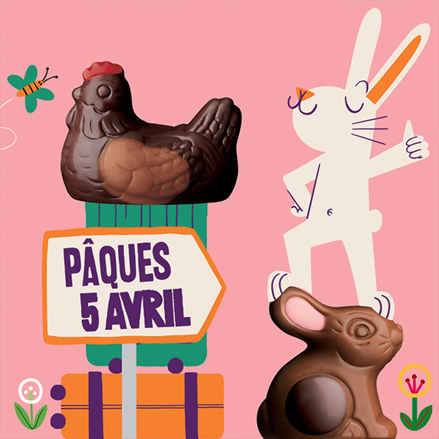 Collection de Pâques chez Jeff de Bruges